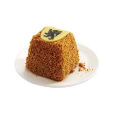 Pavé flamand, crème glacée spéculoos, chicorée et son cœur meringué